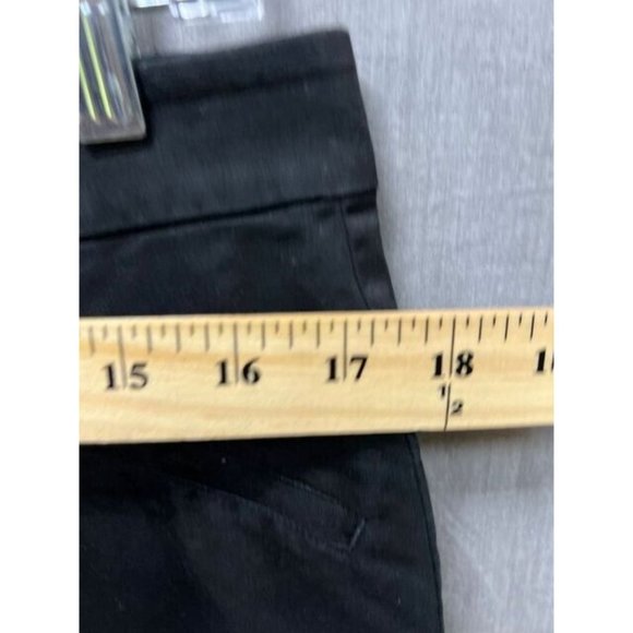 Lauren Ralph Lauren Capri Womens 10 Black Pockets Zip Button Ladies 34x20. - Picture 6 of 10